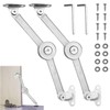 Lid Support Hinge, Pack of 2 Flap Fittings, Lid Support