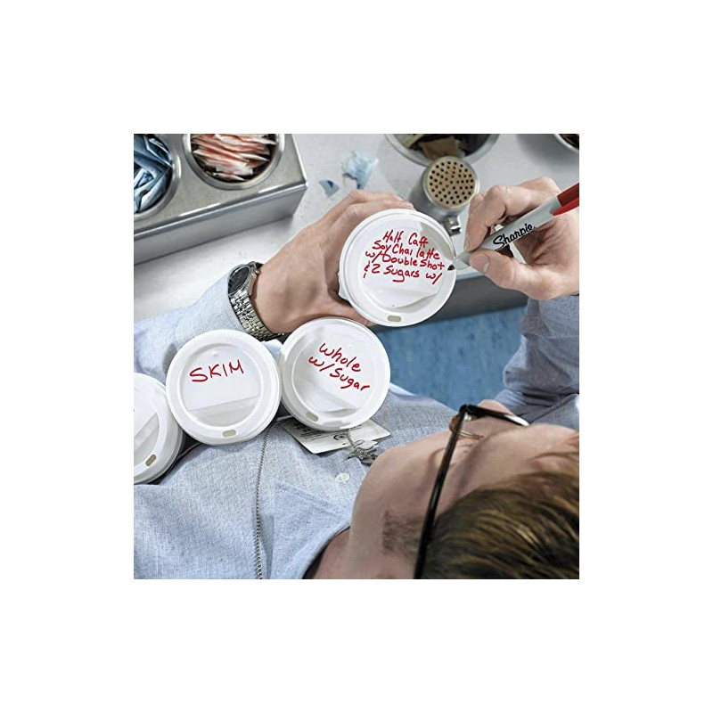 Sharpie Retractable Fine Point marcadores permanentes, (74745pp) (1-Pack de 3),