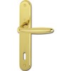 Hoppe Roissy Door Handle Fitting – Long Plate Door Deadlock