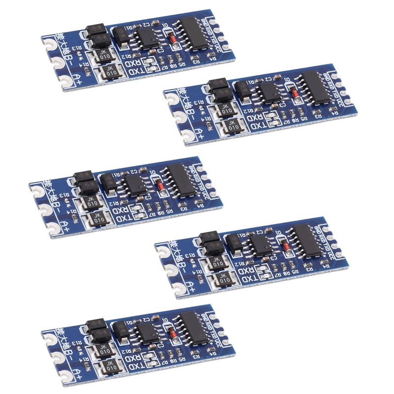 5 Pcs TTL to RS485 Converter Module Strong Anti Interference