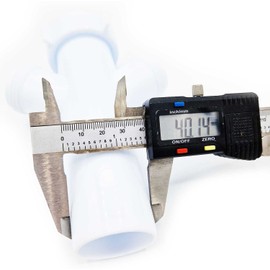 1 1/2" bsp x 40mm Drain Hose Connector with Double Dishwasher Inlet