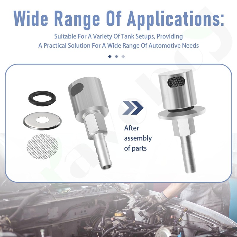 Remote Mount Vent Valve for Fuel Tanks - w/Mounting Valve