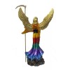Imagen De Resina Santa Muerte Encarnada 7 Potencias