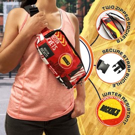 Pro Specialties Houston Rockets Basketball Fanny Pack TM1872: Adult Bag (Street Series) Elevate Your Style with this Trendy Belt Bag - Ideal for Sports Enthusiasts. Perfect Waist Bag