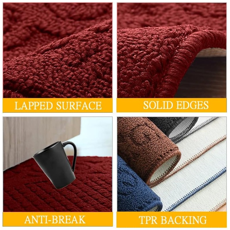 Kitchen Rugs Mats for Floor 2 Piece 18”X30”, Non Slip