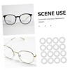 ULTECHNOVO 200 Pcs Eyeglass Gaskets Washers for Rimless Frames for