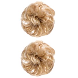 OSALADI 2pcs wig bud messy hair bun extension hat wigs for women messy bun hairpiece hair extension gabor wigs for women ladies wigs curls tool women's fiber