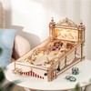 ROKR Pinball Machine 3D Wooden Puzzle Amusing Table Game with