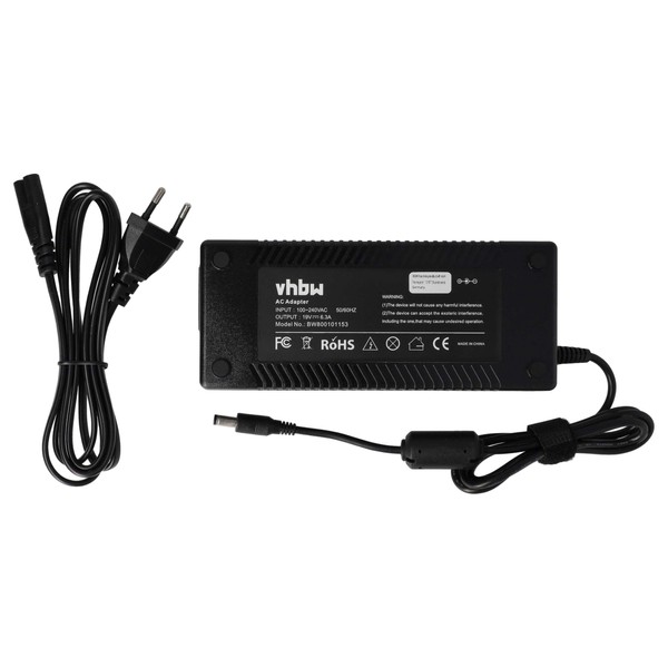 vhbw Netzteil kompatibel mit Toshiba Satellite A65-S1662, A65-S136, A65-S1261, A65-S1361