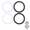 JEYORZY 2 Pairs 110 mm Washbasin O-Ring Sealing Ring for