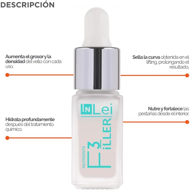 InLei Lash Filler 3 – Tratamiento Nutritivo para Pestañas, Paso