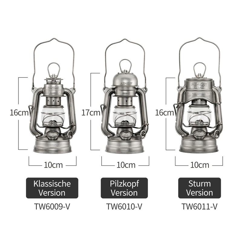 Thous Winds Retro Sturmlaterne, “Memory” Kerosin Laterne (Klassische Version), Petroleum