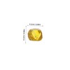 iplusmile Synthetic Diamond Specimen Full Drill Round Decorative Gems for