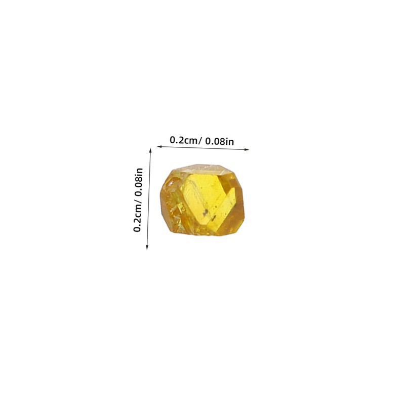 iplusmile Synthetic Diamond Specimen Full Drill Round Decorative Gems for
