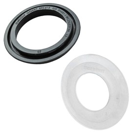 Geberit cistern seal set: jack bell seal and bass seal, no. 816.418.00.1 (818.109) and 240.282.00.1 (890.615)