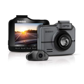 Uniden IGOCAM65R - 2.3K Smart Dash Cam with Rear Camera + Speed Camera Warnings