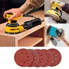 100PCS 125mm Sanding Discs Round 8 Hole Sanding Discs Pads