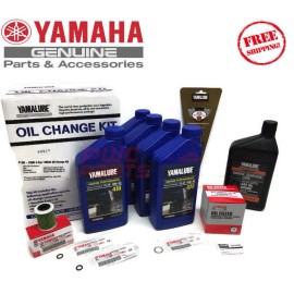 YAMAHA 2002-2005 F200TXR Outboard Oil Change Kit 4M Fuel Filter Gear Lube Maint