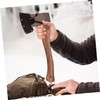 Abaodam 2pcs Wooden Axe Handle Slip Grip for Axes Easy