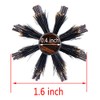 PERFEHAIR Small Round Hair Brush for Thin or Short Hair,