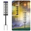 IVWVI 3 Side Solar Address Numbers, Lighted House Numbers for