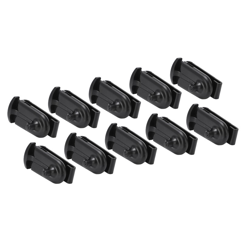 10pcs Walkie Talkie Belt Clip Clamps Intercom Belt Back Clip