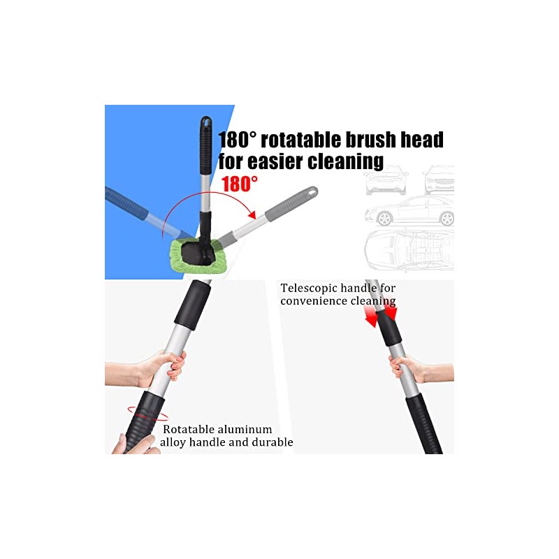 Limpiador Limpiaparabrisas de Cristales para Coche, Herramienta de Limpieza de