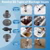 XZdream Toilet Plunger,Drain Clog Remover,High Pressure Air Drain Blaster Gun-