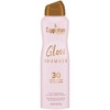 Coppertone Glow with Shimmer Sunscreen Spray SPF 30, Water Resistant
