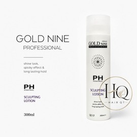 Queens Gold Nine Sculpting Lotion 250ml (Extra Hold) / 300ml Goldnine Professional Hair Gel Hair Styling Gel GS17 造型硬水凝胶啫喱水