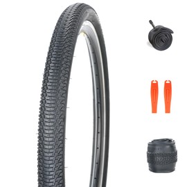 ZUKKA 20 x1.95 Bike Tires and Tube Set MTB Replacement Bicycle Tires with Schrader Valve 35mm Tire Levers for Mountain,Cruiser Bike, Folding Bike,Hybrid, BMX Bicycles