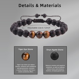 Easter Basket Stocking Stuffers,To My Boys Bracelet Gifts for Son Grandson Bracelet,Christmas Stocking Stuffers for Men Inspirational Gifts Graduation Birthday Gifts for Teen Boys (Son)