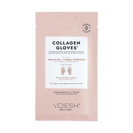 1Pair of Voesh New York Collagen Gloves with Argan Oil & AloeVera Extracts, 16ml