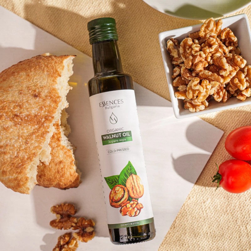 Essences Bulgaria Organic Walnut Oil 8.5 Fl Oz | 250ml