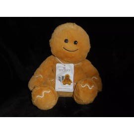 WARMIES GINGERBREAD BOY SNUGGABLE HUGGABLE LOVABLE PLUSH DOLL NEW