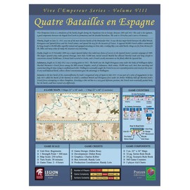 Legion Wargames Leg: Quatre Batailles en Espagne Board Game