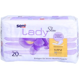 Seni Lady Slim Mini Incontinence Pads (Pack of 20)