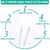 400 Pieces Cotton Buds Individually Wrapped Cotton Buds Individually Wrapped