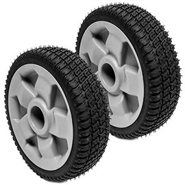 Toro 2PK Genuine OEM 8" Mower Wheel Assembly 125-2510 TimeMaster Series