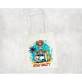Stay Salty Canvas Tote Bag