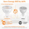 Yochoice 12-Pack MR16 LED Dimmable Light Bulb 70 Watt Halogen