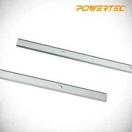 POWERTEC 13 Inch Planer Blades for RIDGID R4331 R4850, Delta 22-590 22-555 22-580, POWERTEC PL1303 Planer, Replacement for 22-591, 22-549, R4850-1 Planer Knives, Set of 3 (12827V)