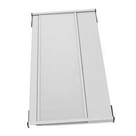 Operitacx Department Card Office Decor Name Plate Engraving Blanks Front Door Sign Office Door Plaque Door Plaques for Office Wall Plate Holders Name Door Sign Silver Aluminum Alloy