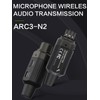 Ulumac Aroma 2.4GHz Wireless XLR Transmitter and Receiver, 130ft Range,