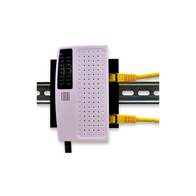 Winford Engineering DIN Rail Mounting Plates, 4.0" x 4.0" Plate