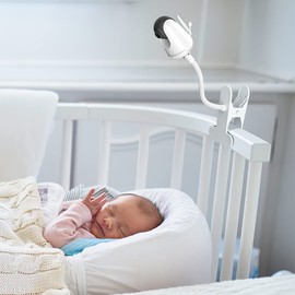 HOLACA Clip Mount for FAKEME/VAVA Baby Monitor 720P 5 HD Display Video Baby Monitor Twist Holder NO Need Tools, without Wall Damage, Clip Mount