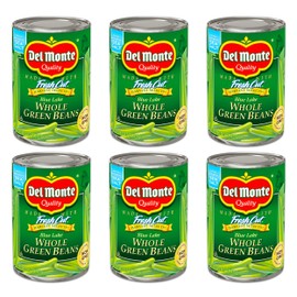 Del Monte, Cut Green Beans, 14.5oz Can (Pack of 6)