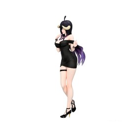 NINJAMO Anime Overlord Cute Albedo Mini Black Dress Version Figure 8.26" in