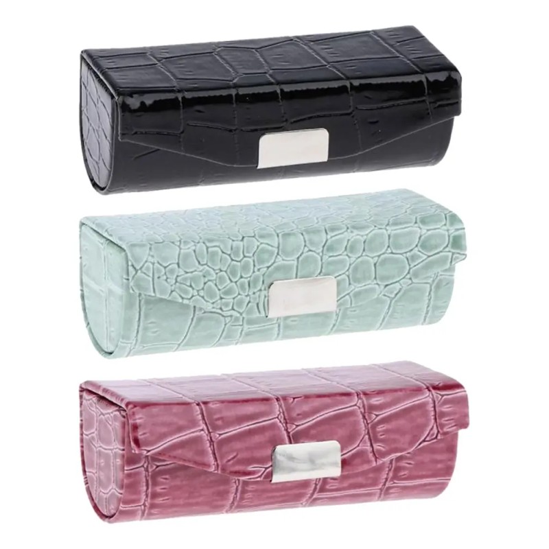 3 Fundas De Piel Marrón Oscuro Y Negro Y Verde