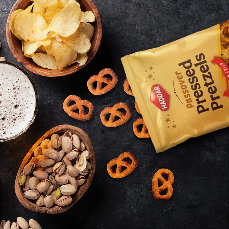 Haddar Gluten Free Pressed Honey Pretzels, 5oz (3 Pack) |